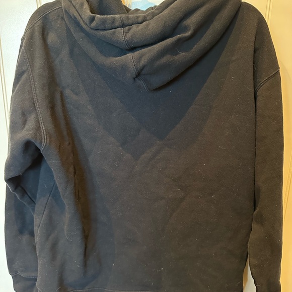 OBEY Boys Men’s Size Large Dark Grey & White Hoodie - Picture 2 of 3